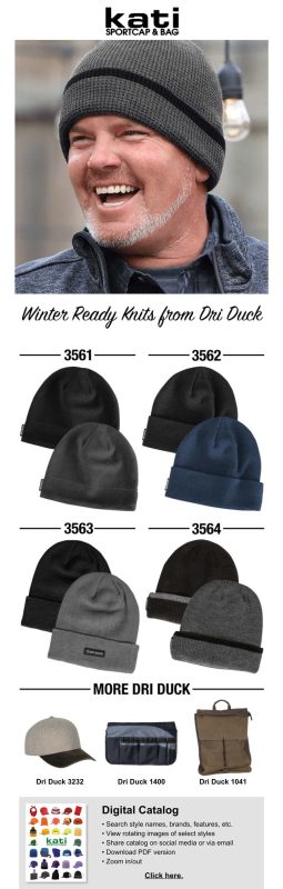 Cozy Knits From Dri Duck