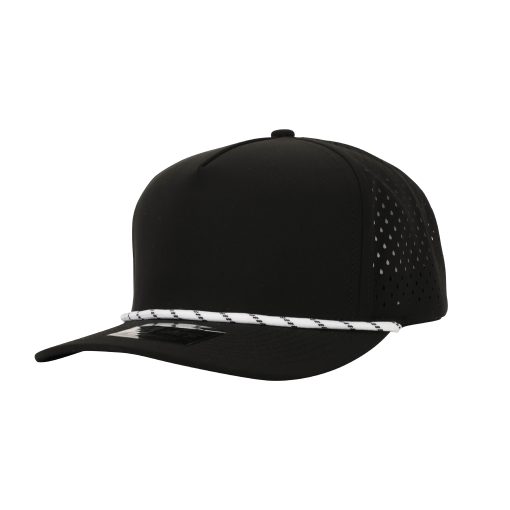 R615 -  1010 Hats - 5 Panel Rope Dryfit Performance